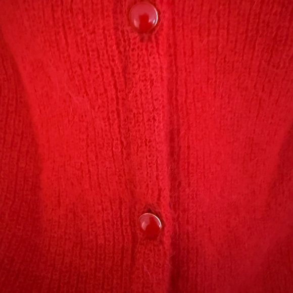 Sezane Barry cardigan sweater RED - Picture 5 of 7